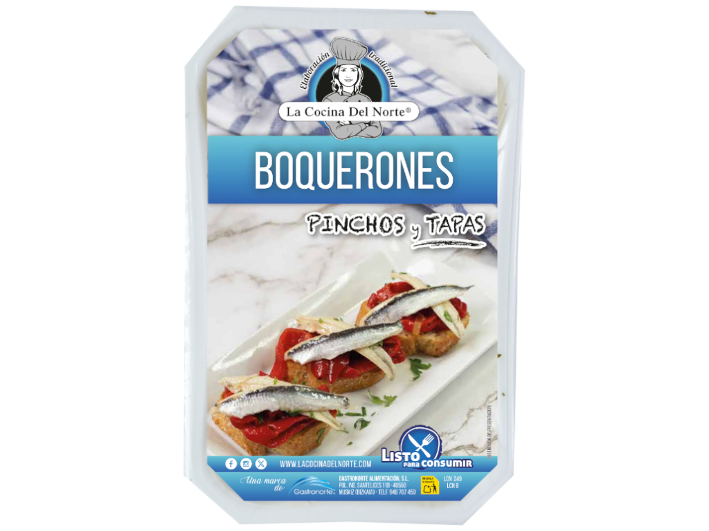 Boquerón al ajillo