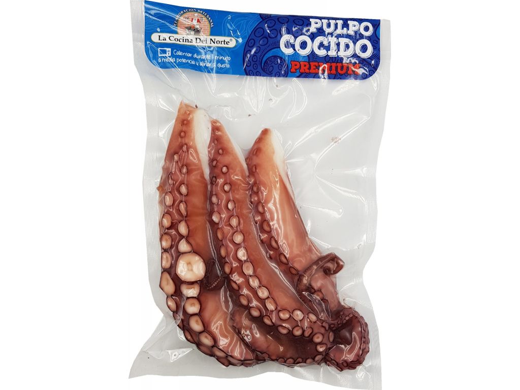 Pulpo cocido 3 patas