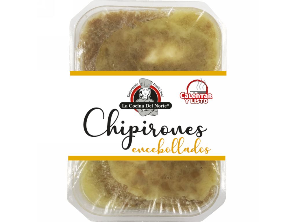 Chipirones encebollados