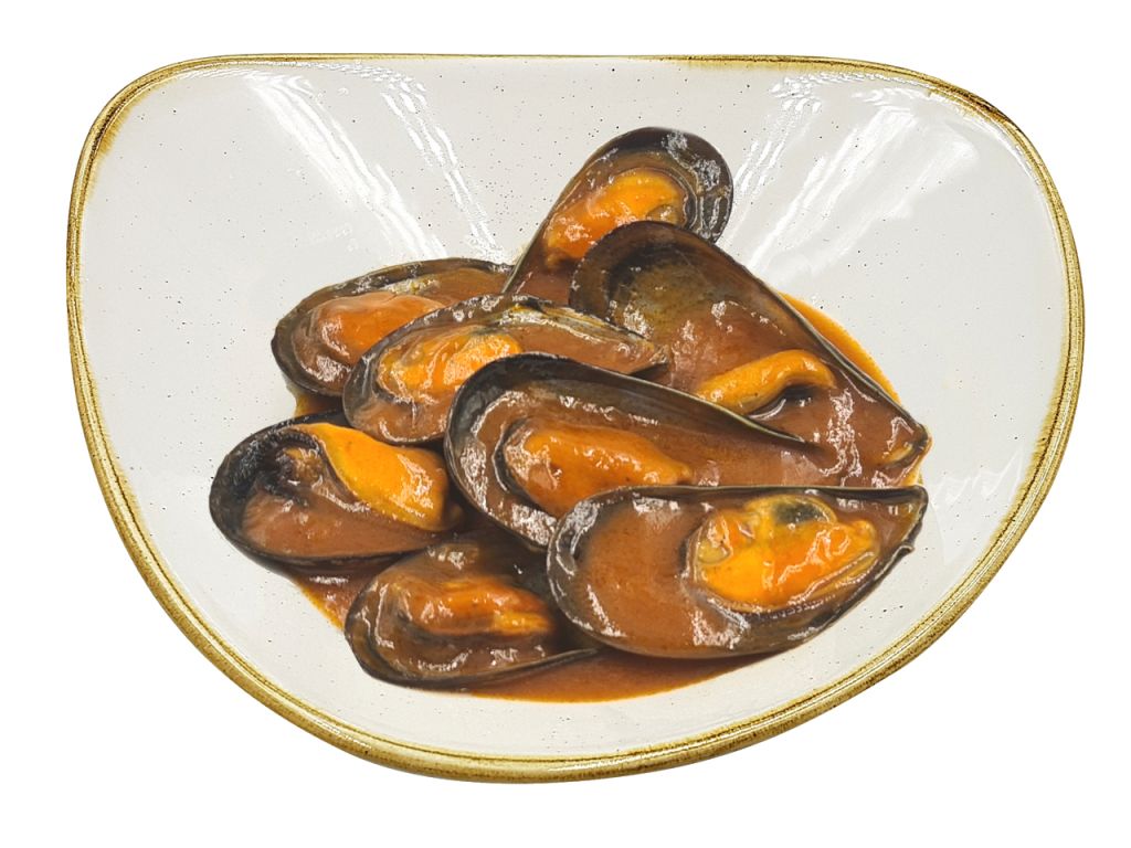 Mejillones con salsa picante
