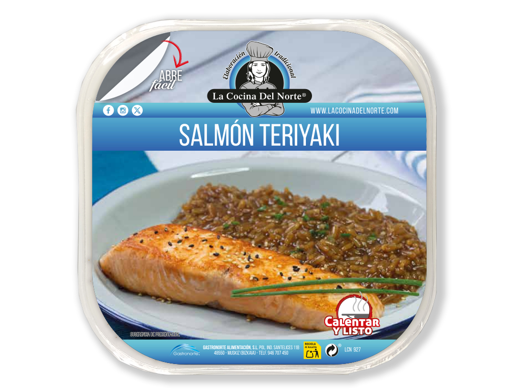 Lomo de Salmón Teriyaki