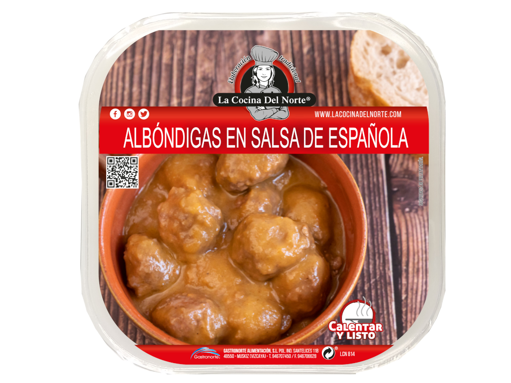 Albondigas en salsa española