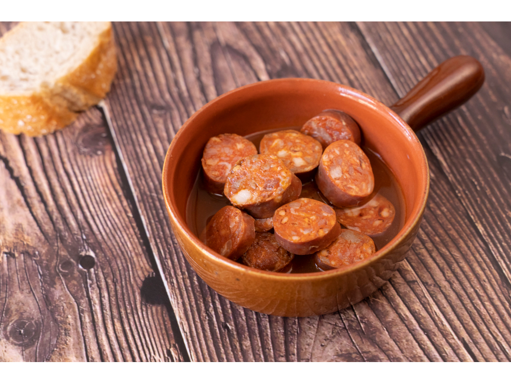 Chorizo a la sidra