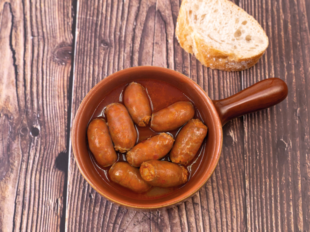 Chorizo a la sidra