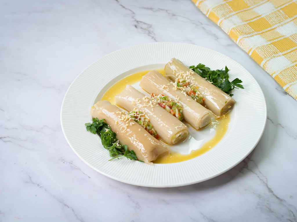 Puerros Confitados